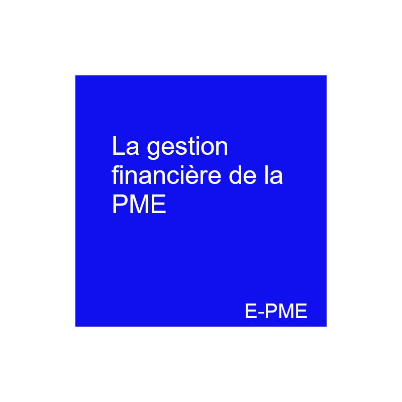 PRACPME02- La gestion financière de la PME