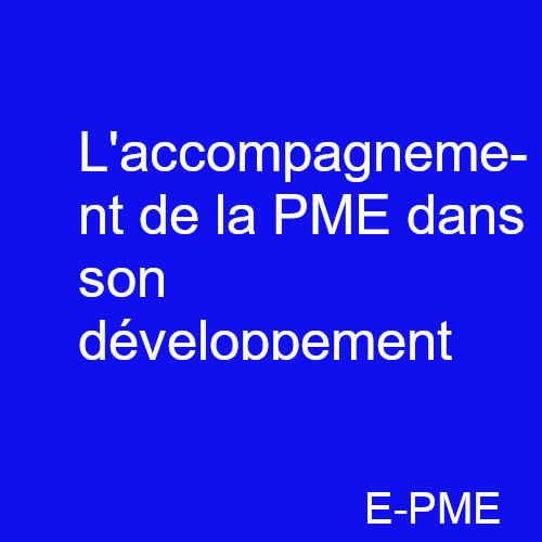 PRACPME06- L'accompagnement de la PME dans son développement