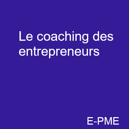 PRACPME14- Le coaching des entrepreneurs